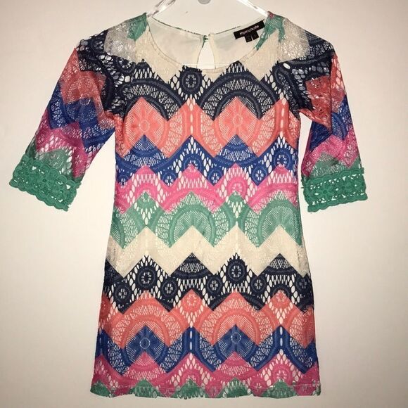 My Michelle crochet dress, size 8, EUC - Picture 1 of 3